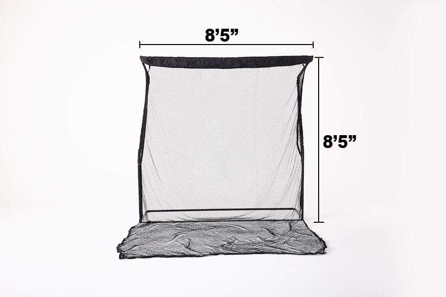 Measurements for Return Net part of SKYTRAK golf simulator accessories